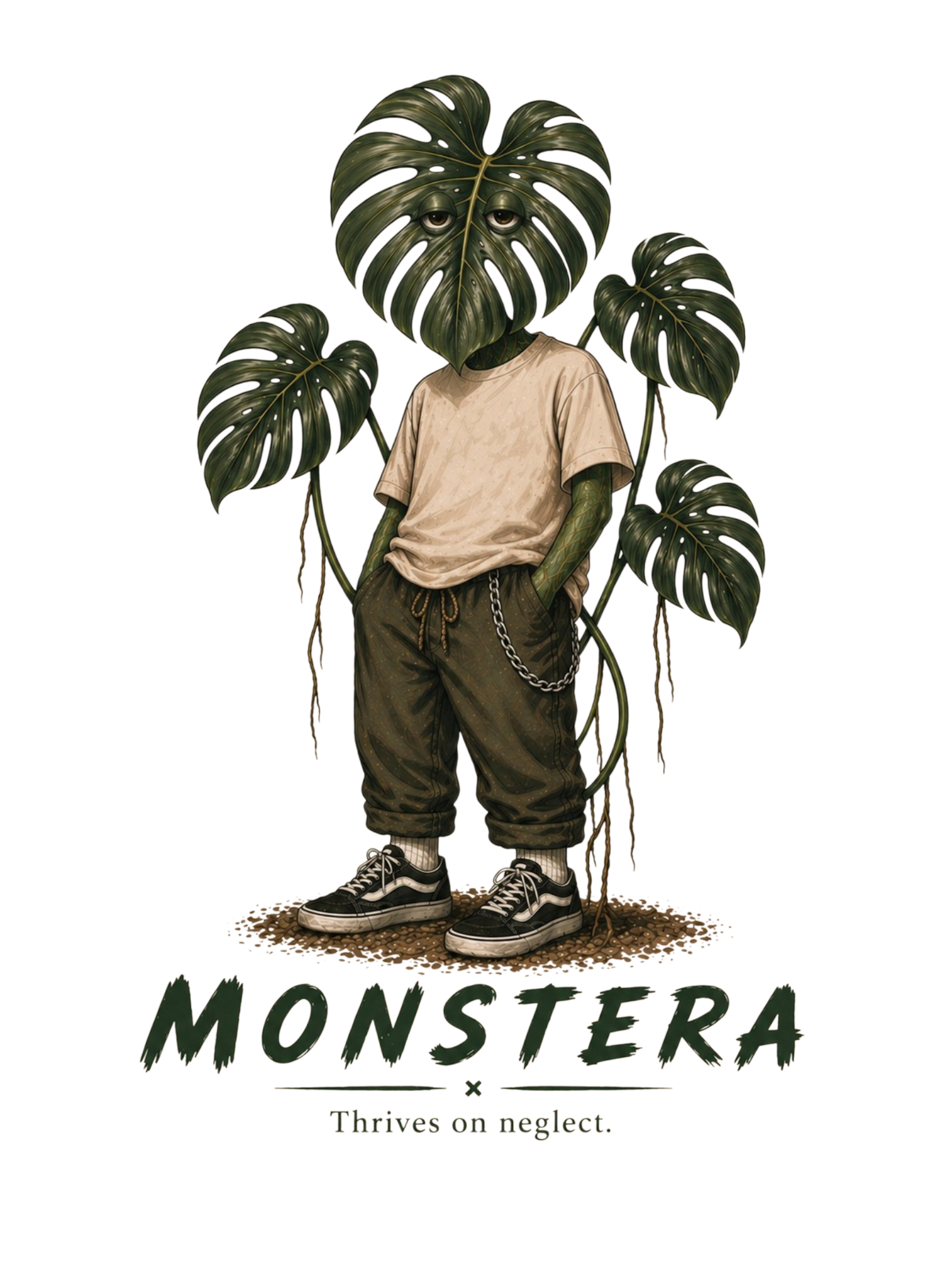 Living Characters - Monstera