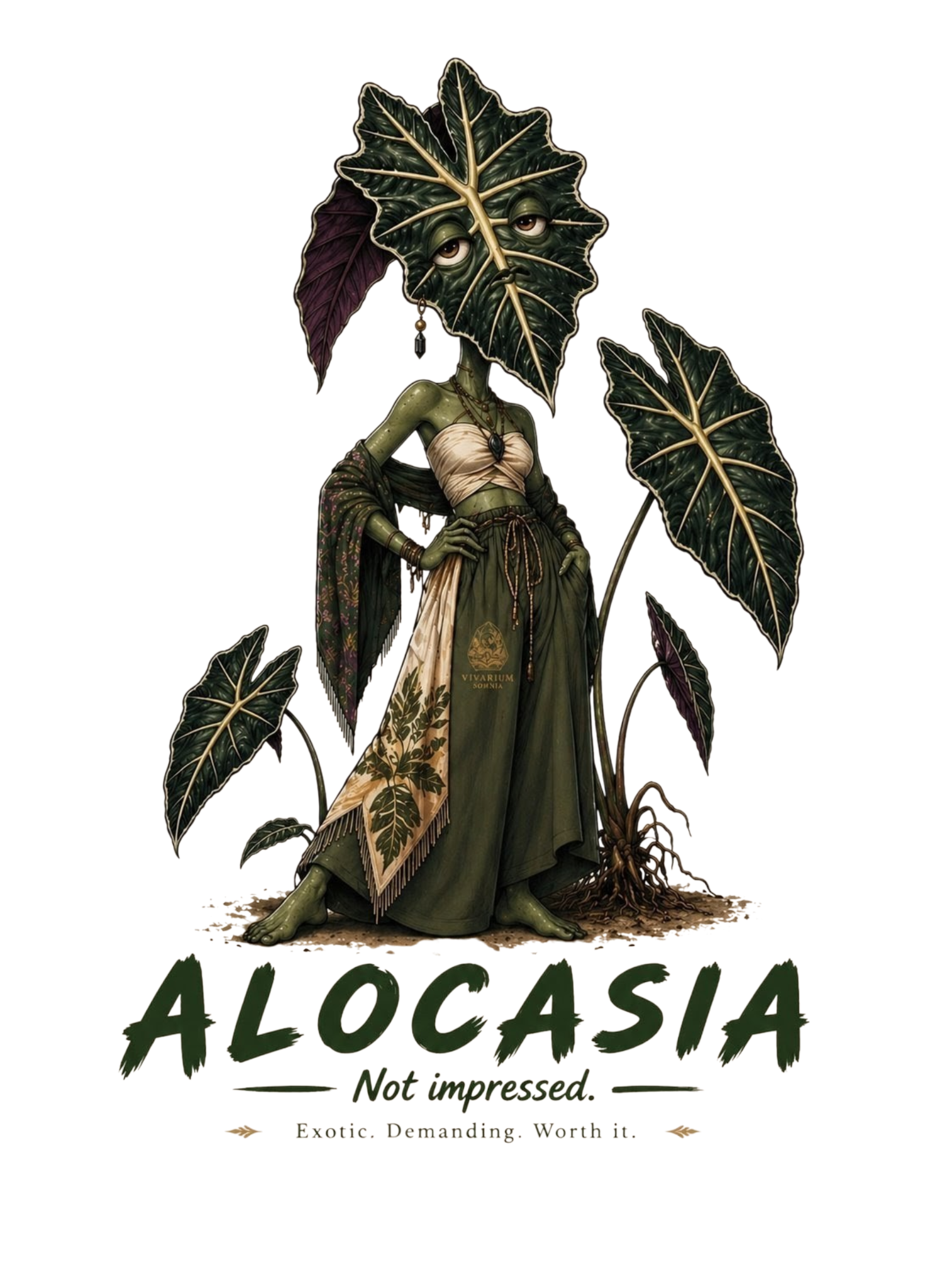 Living Characters - Alocasia