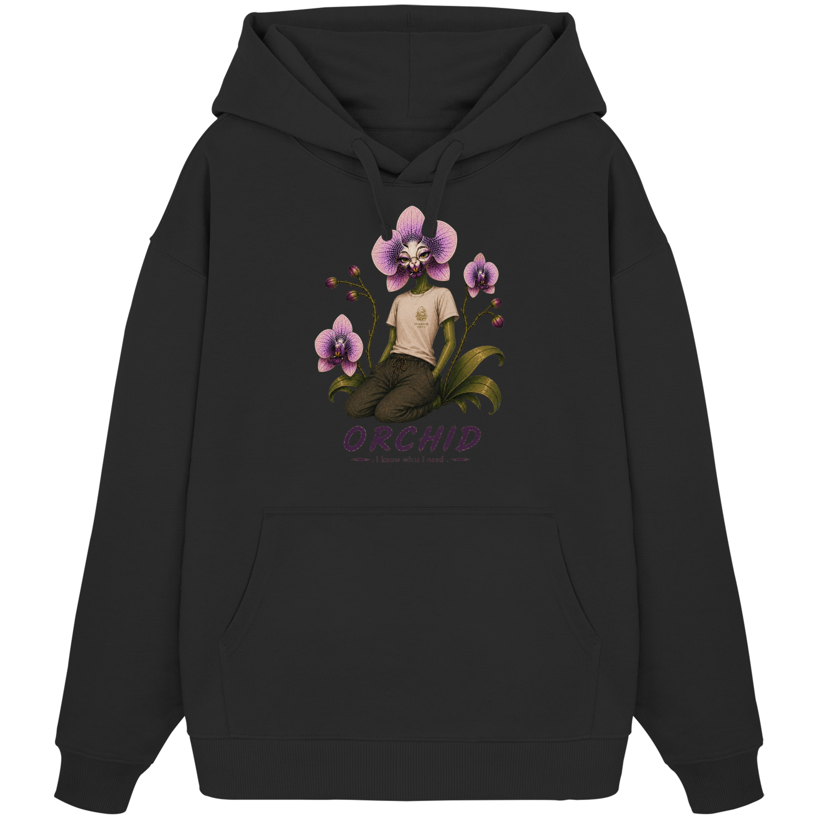 Vivarium Somnia - Orchid Shirt - Organic Oversize Hoodie