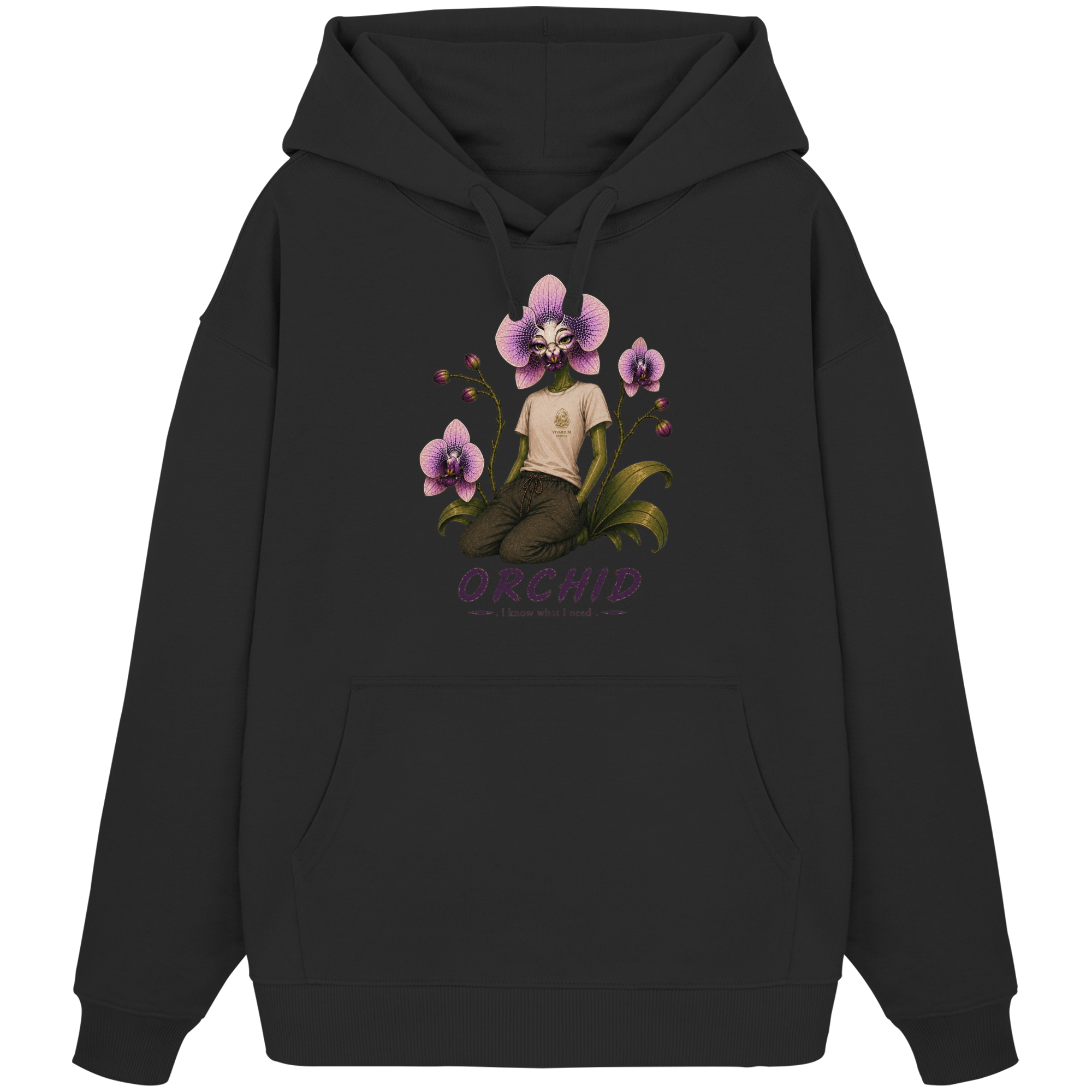 Vivarium Somnia - Orchid Shirt - Organic Oversize Hoodie