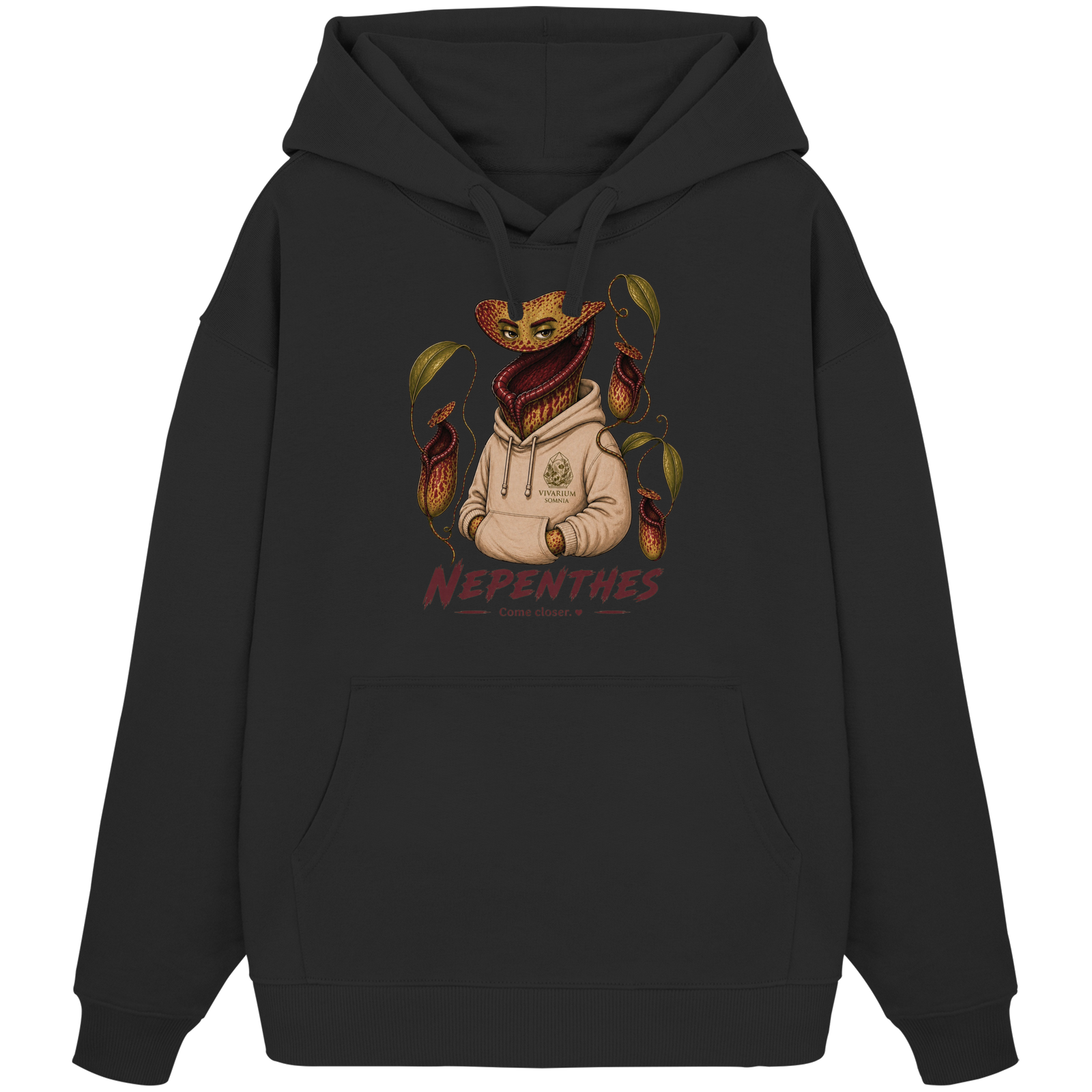 Vivarium Somnia - Nepenthes Shirts - Organic Oversize Hoodie