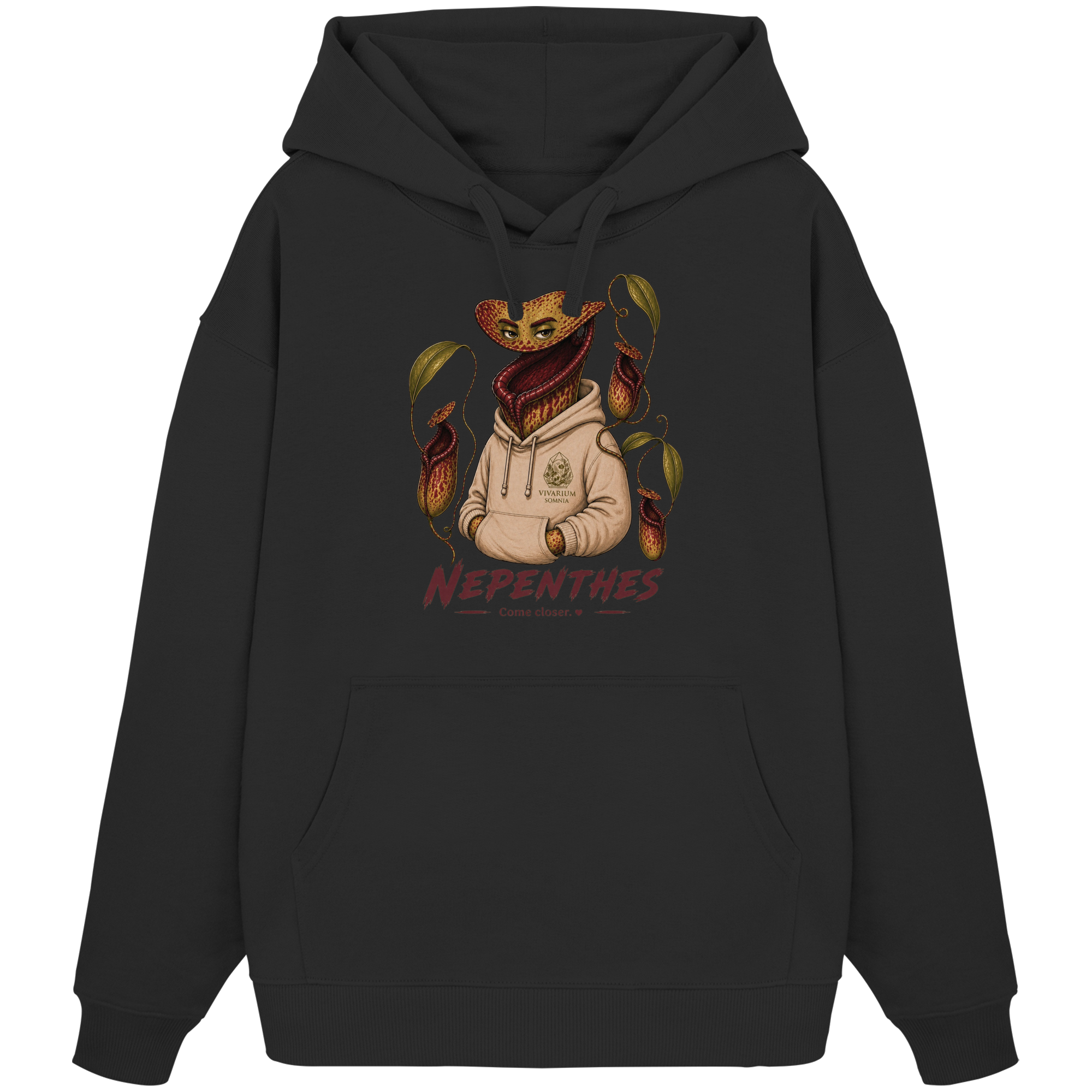 Vivarium Somnia - Nepenthes Shirts - Organic Oversize Hoodie