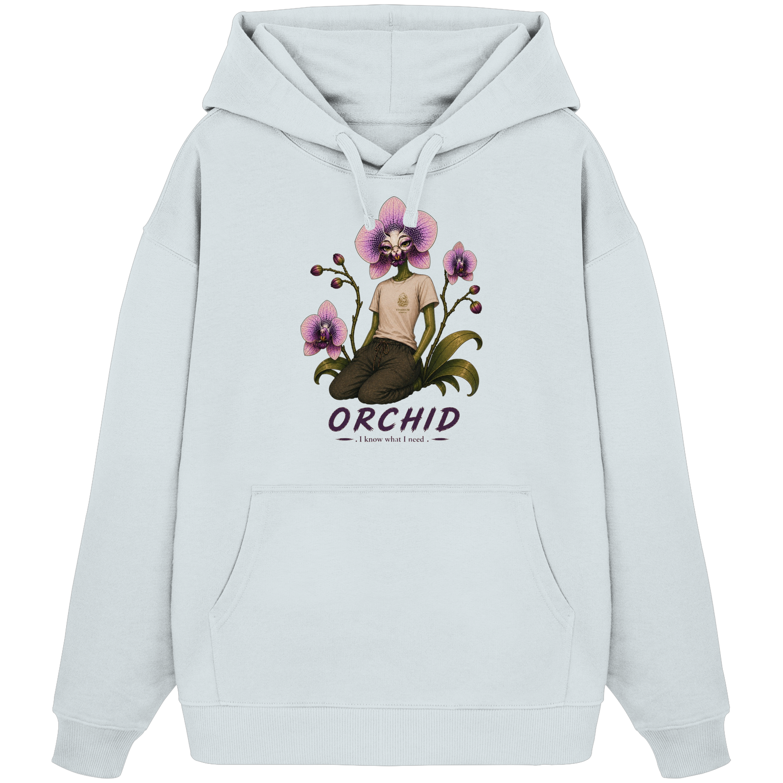 Vivarium Somnia - Orchid Shirt - Organic Oversize Hoodie