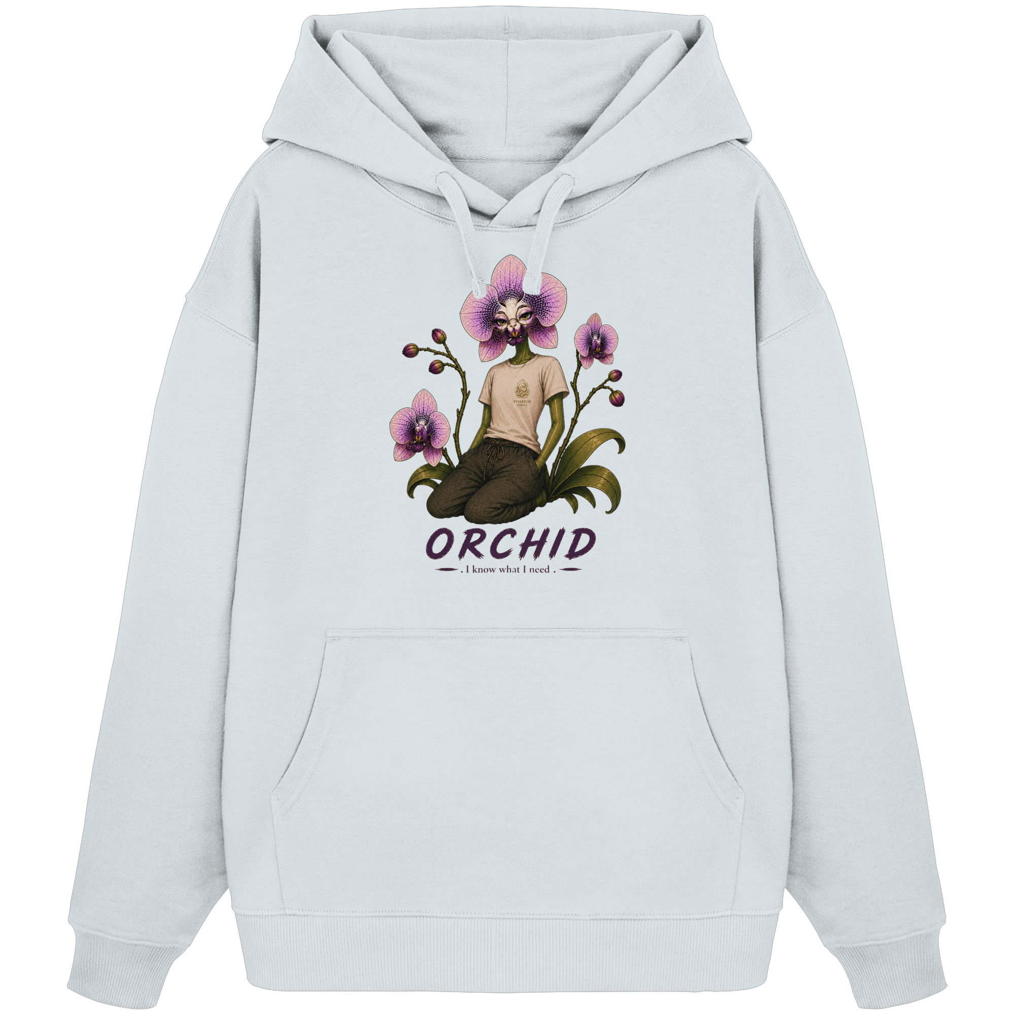 Vivarium Somnia - Orchid Shirt - Organic Oversize Hoodie