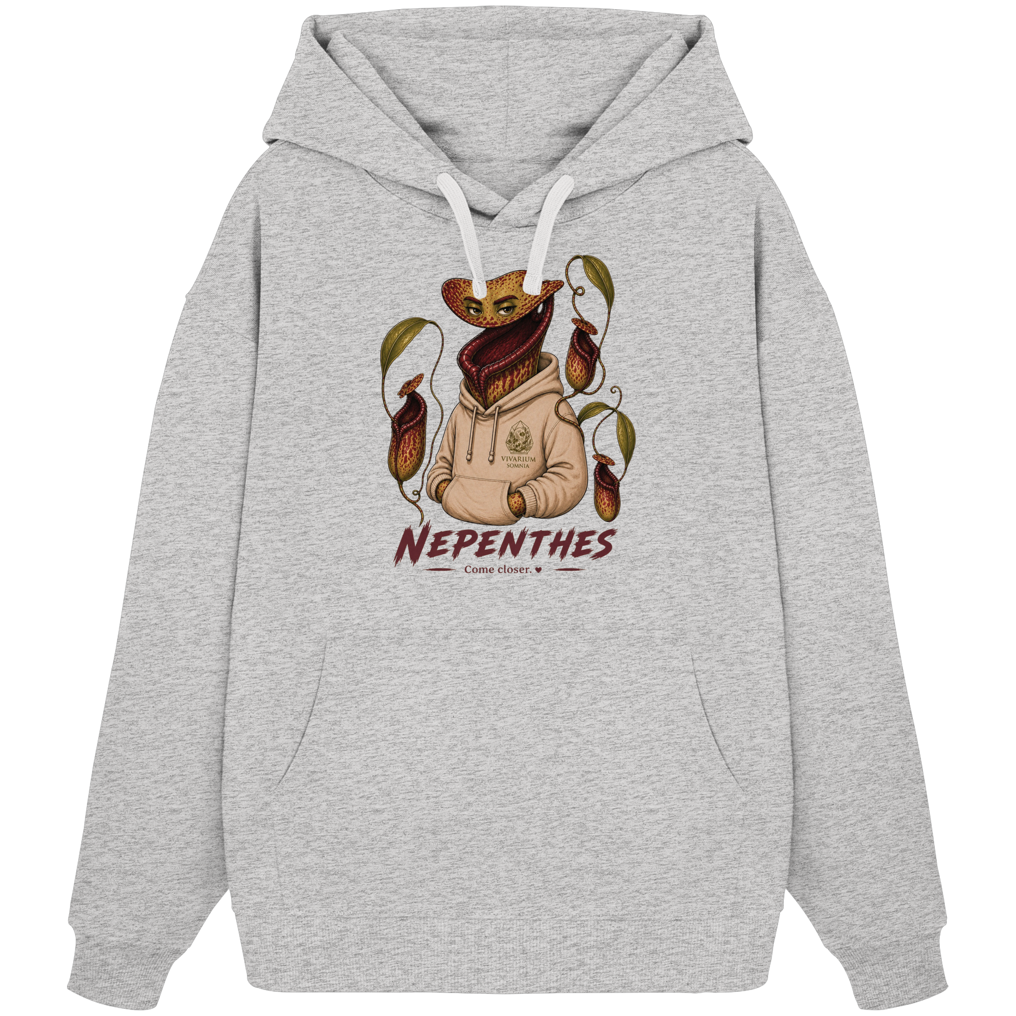 Vivarium Somnia - Nepenthes Shirts - Organic Oversize Hoodie