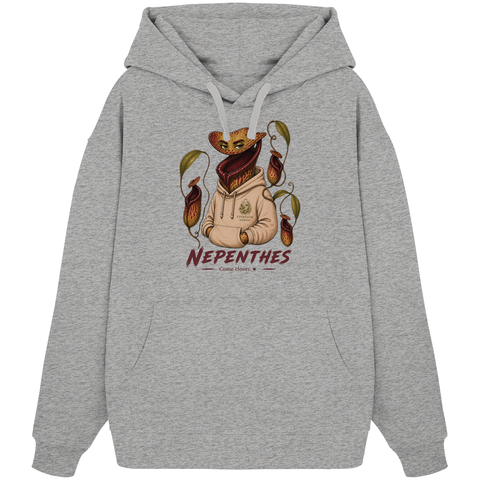 Vivarium Somnia - Nepenthes Shirts - Organic Oversize Hoodie