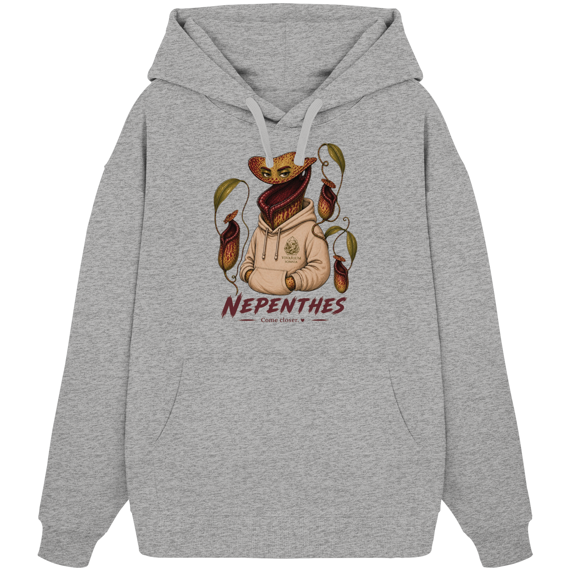 Vivarium Somnia - Nepenthes Shirts - Organic Oversize Hoodie