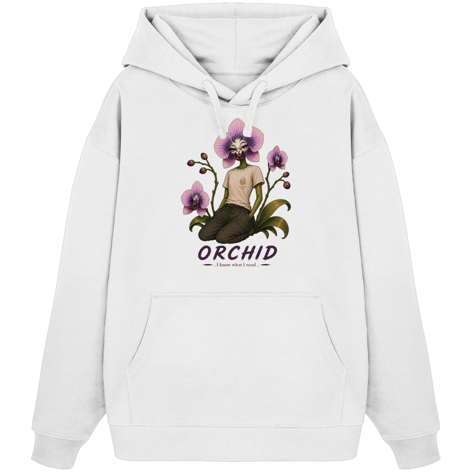 Vivarium Somnia - Orchid Shirt - Organic Oversize Hoodie