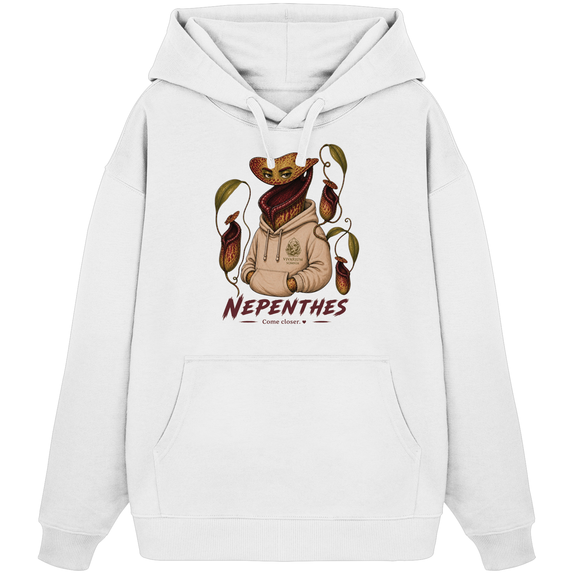 Vivarium Somnia - Nepenthes Shirts - Organic Oversize Hoodie