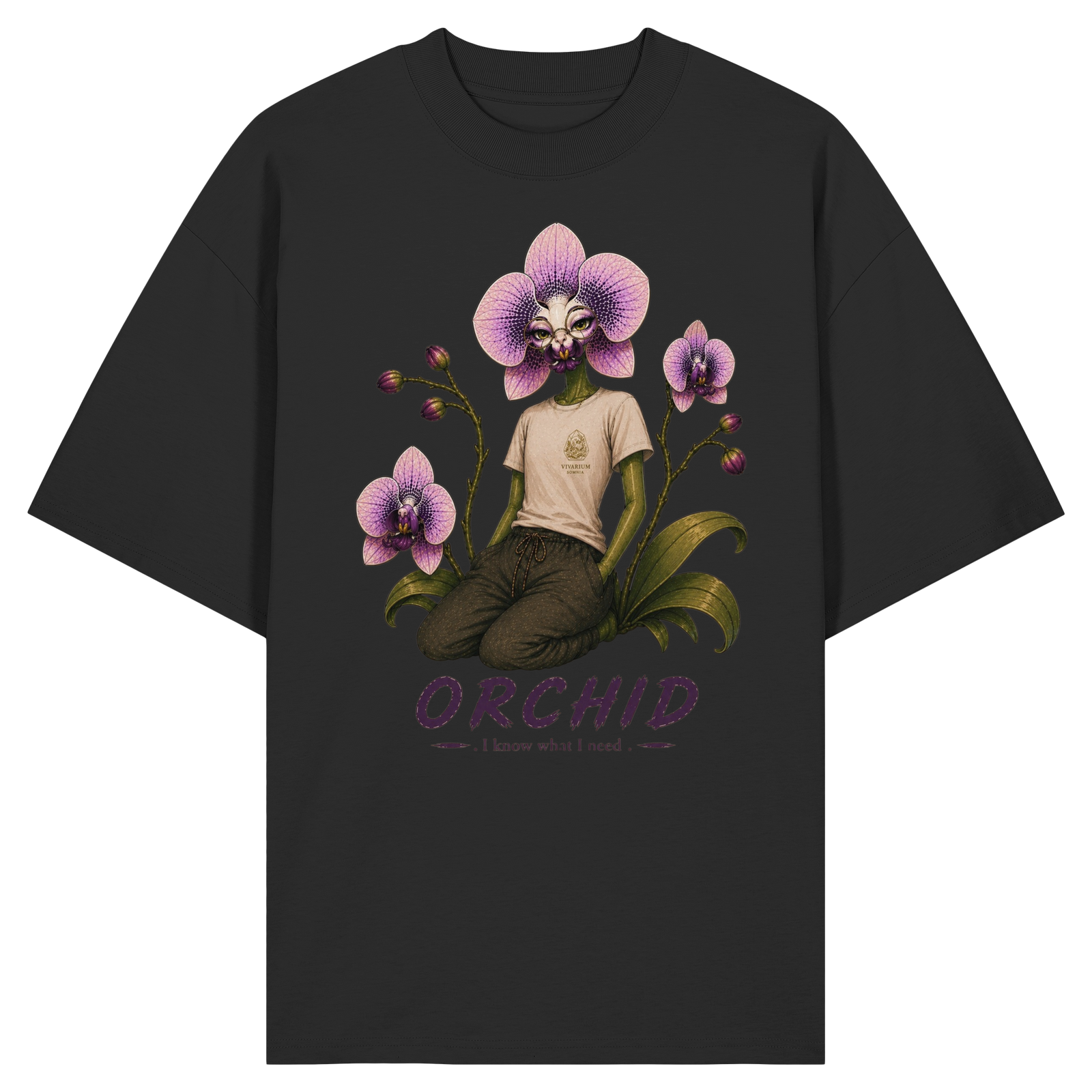 Vivarium Somnia - Orchid Shirt - Organic Oversize Shirt