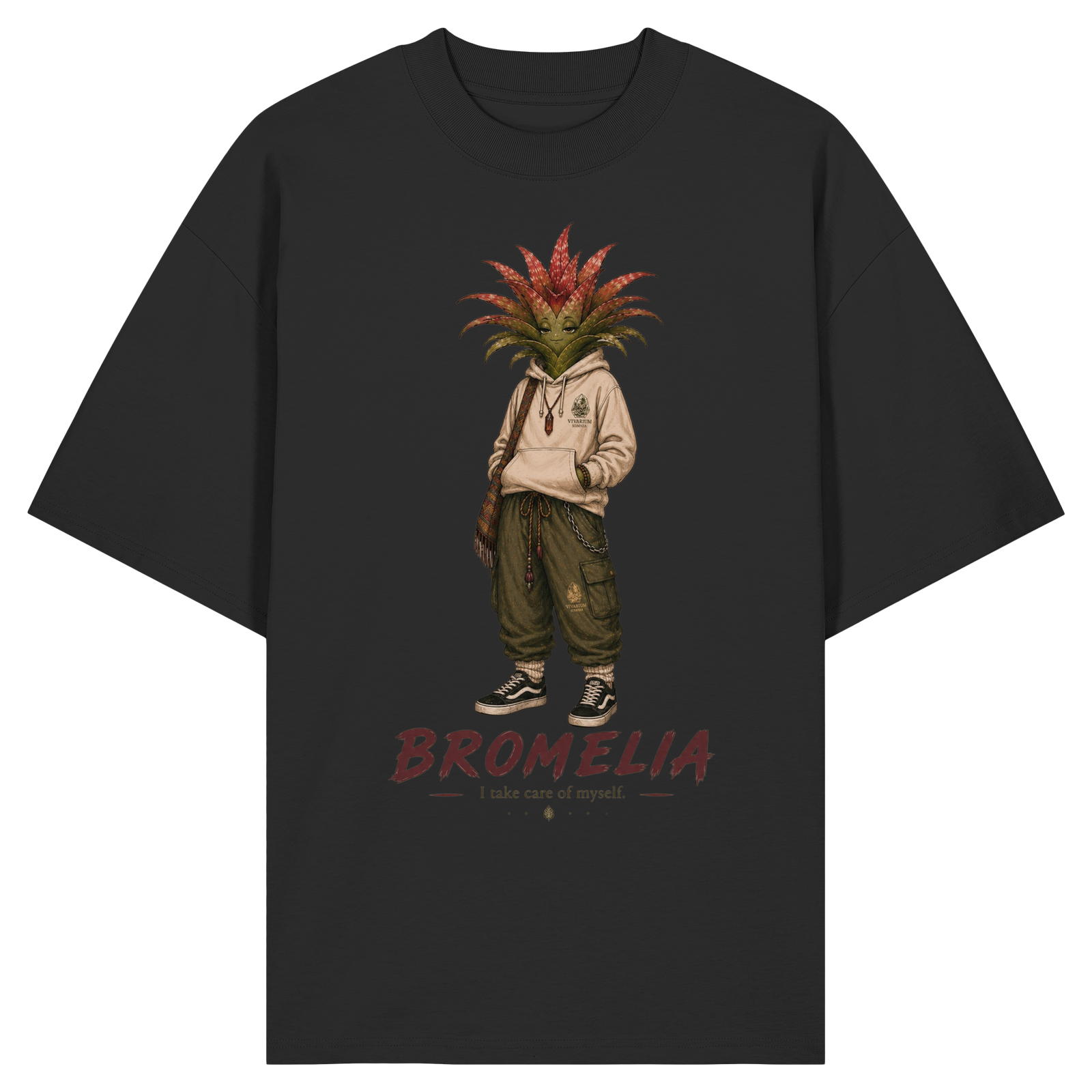 Vivarium Somnia - Bromelia - Organic Oversize Shirt