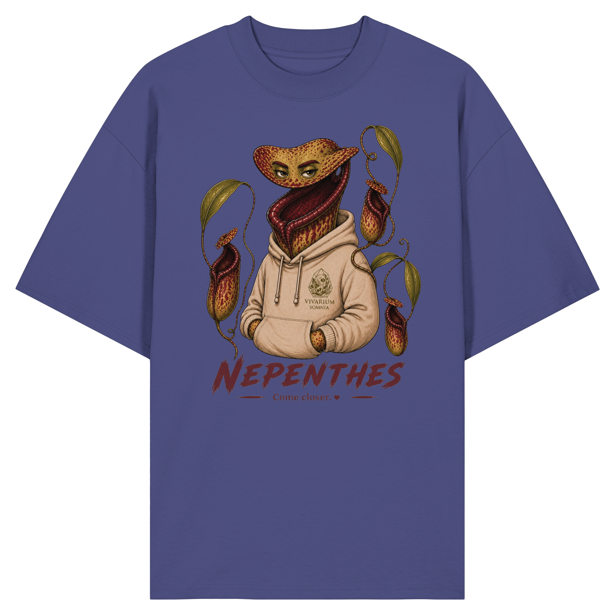 Vivarium Somnia - Nepenthes Shirts - Organic Oversize Shirt