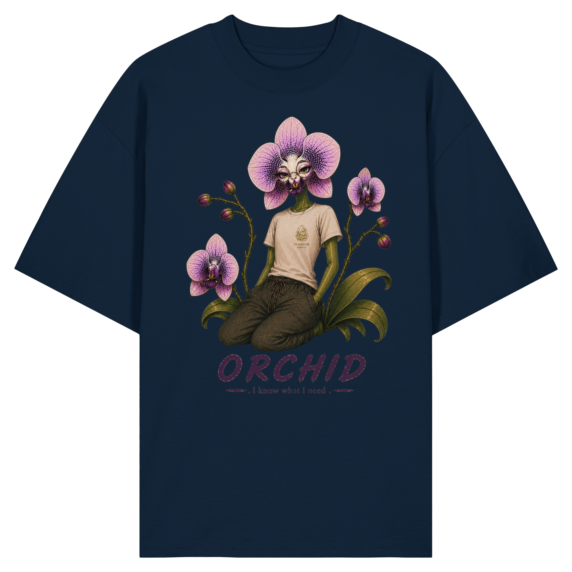 Vivarium Somnia - Orchid Shirt - Organic Oversize Shirt