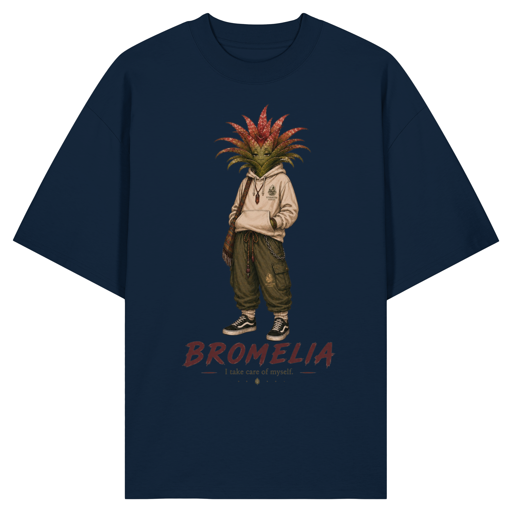 Vivarium Somnia - Bromelia - Organic Oversize Shirt