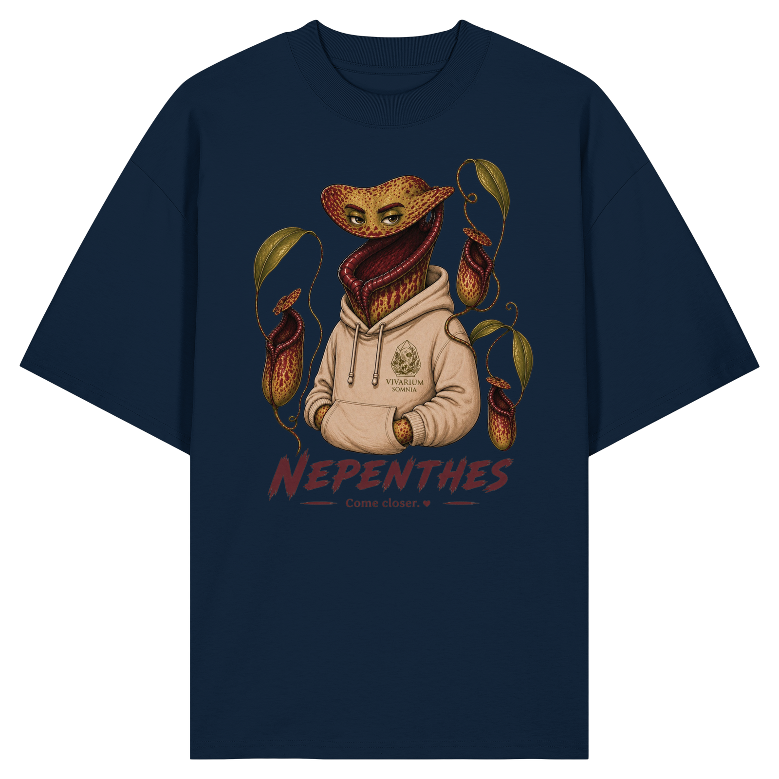 Vivarium Somnia - Nepenthes Shirts - Organic Oversize Shirt