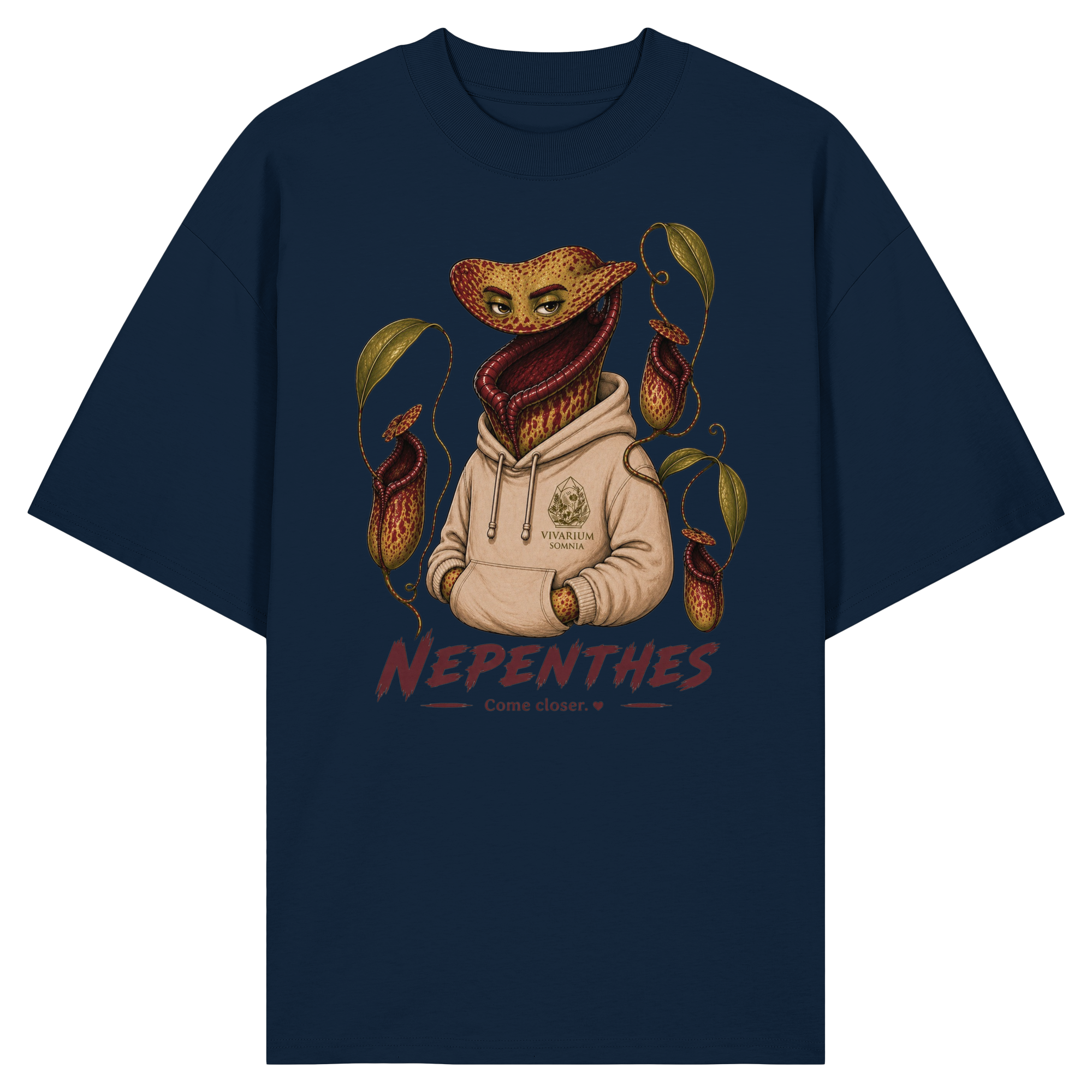 Vivarium Somnia - Nepenthes Shirts - Organic Oversize Shirt