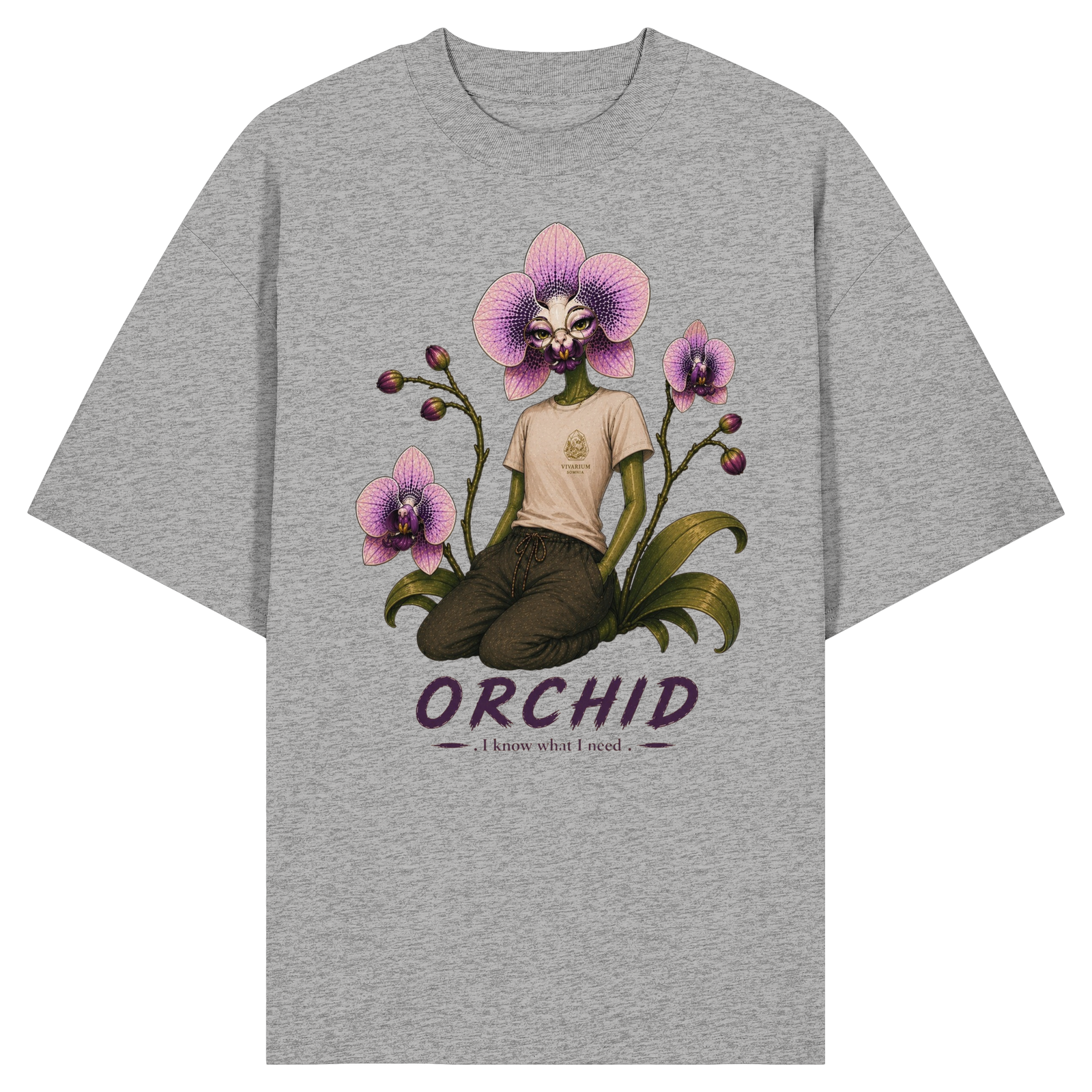 Vivarium Somnia - Orchid Shirt - Organic Oversize Shirt