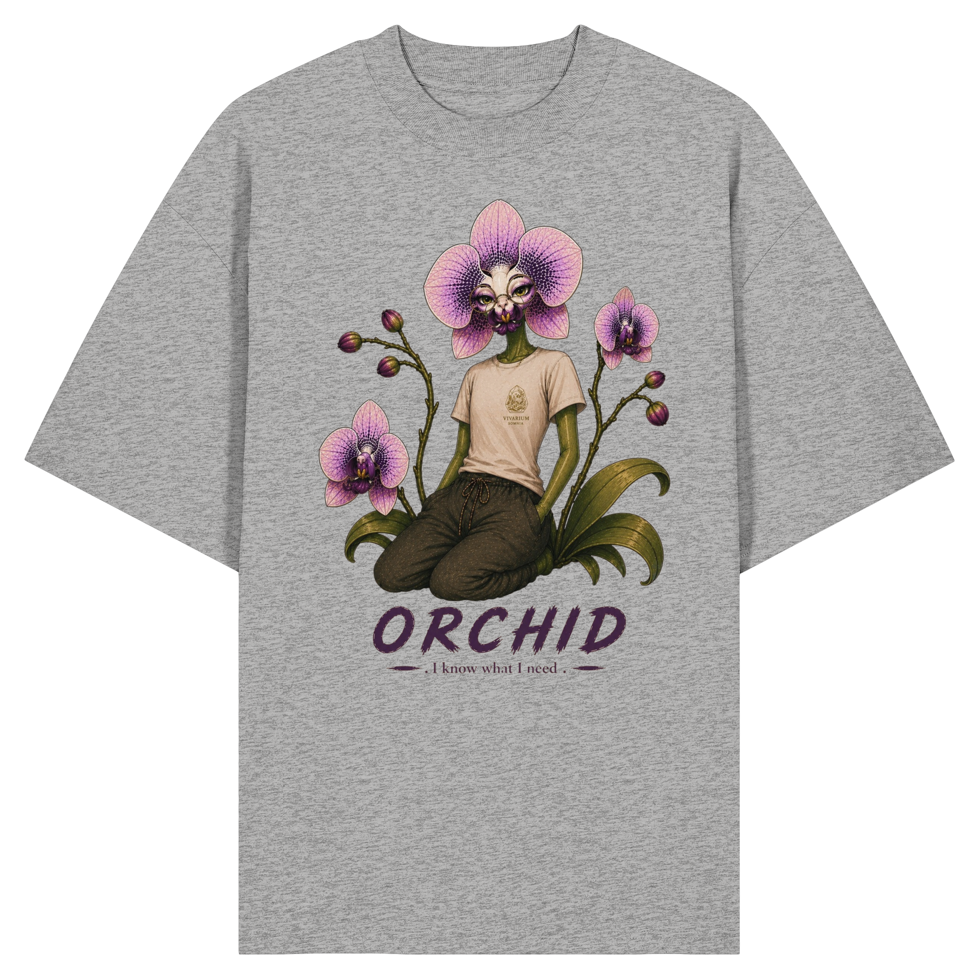 Vivarium Somnia - Orchid Shirt - Organic Oversize Shirt