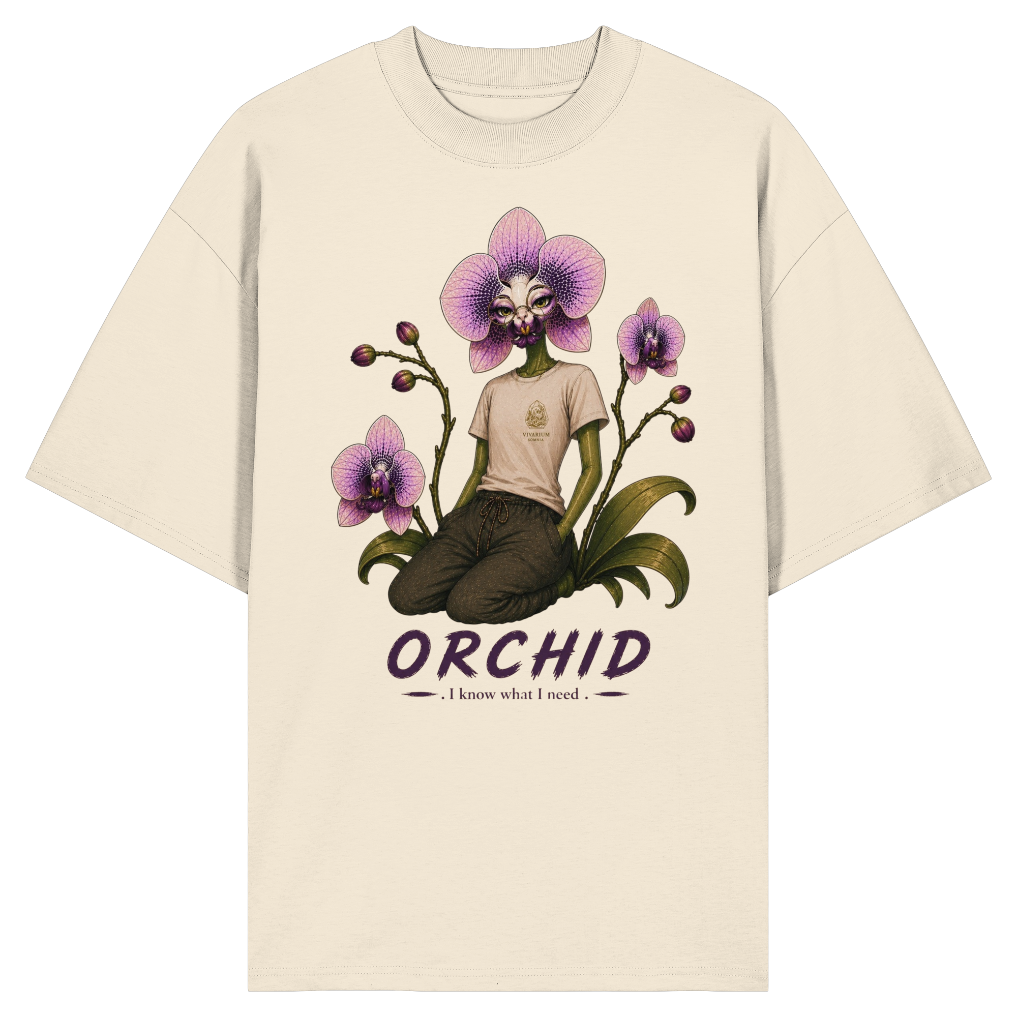 Vivarium Somnia - Orchid Shirt - Organic Oversize Shirt