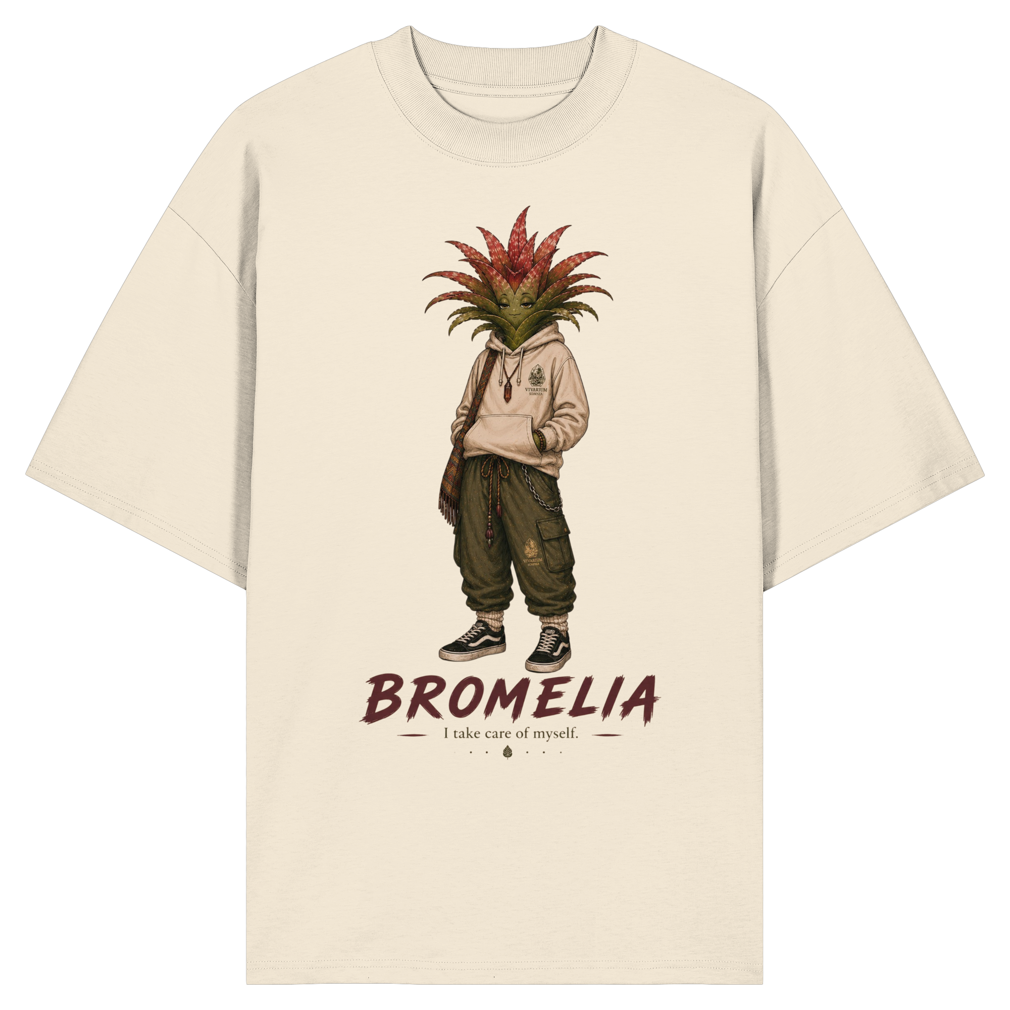 Vivarium Somnia - Bromelia - Organic Oversize Shirt