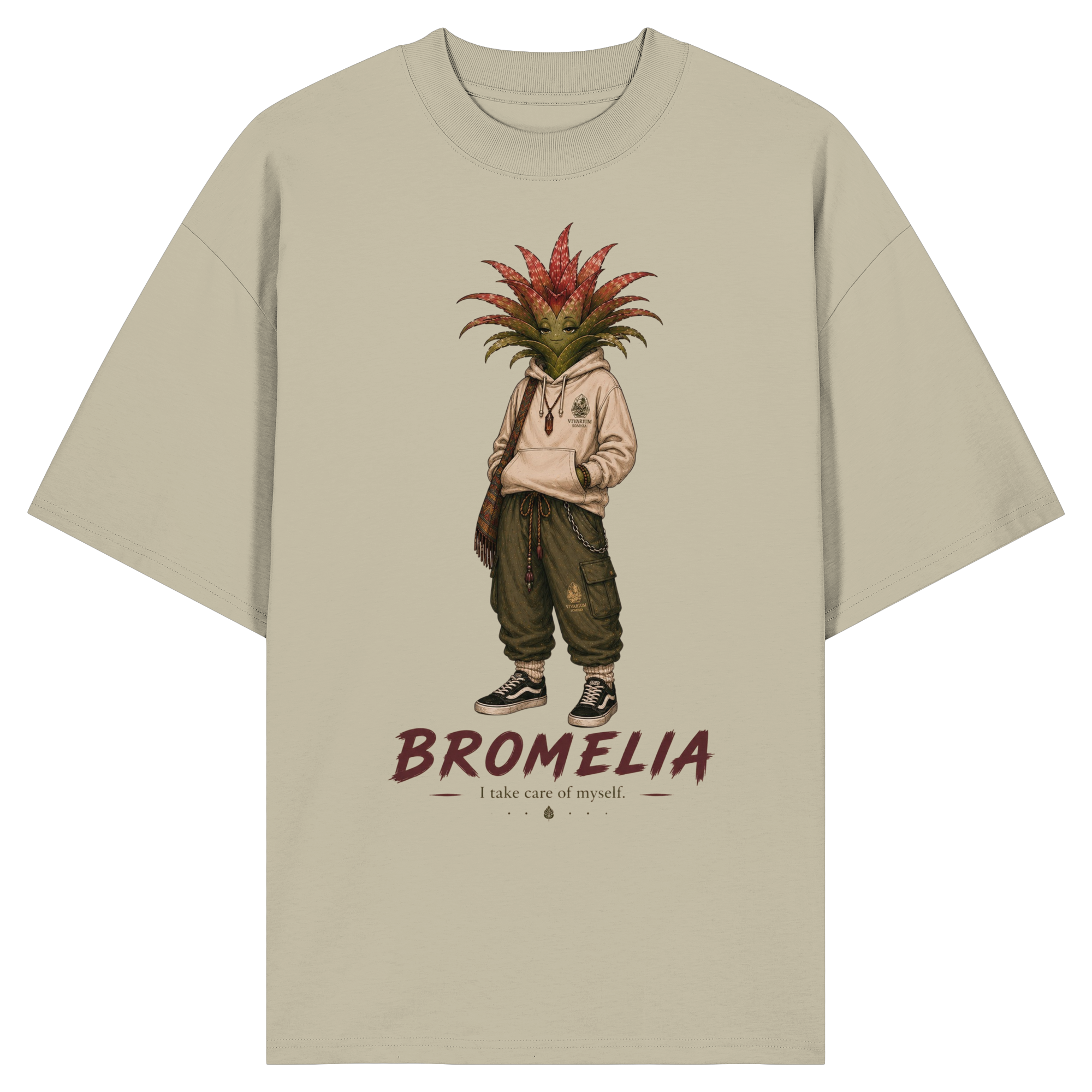 Vivarium Somnia - Bromelia - Organic Oversize Shirt