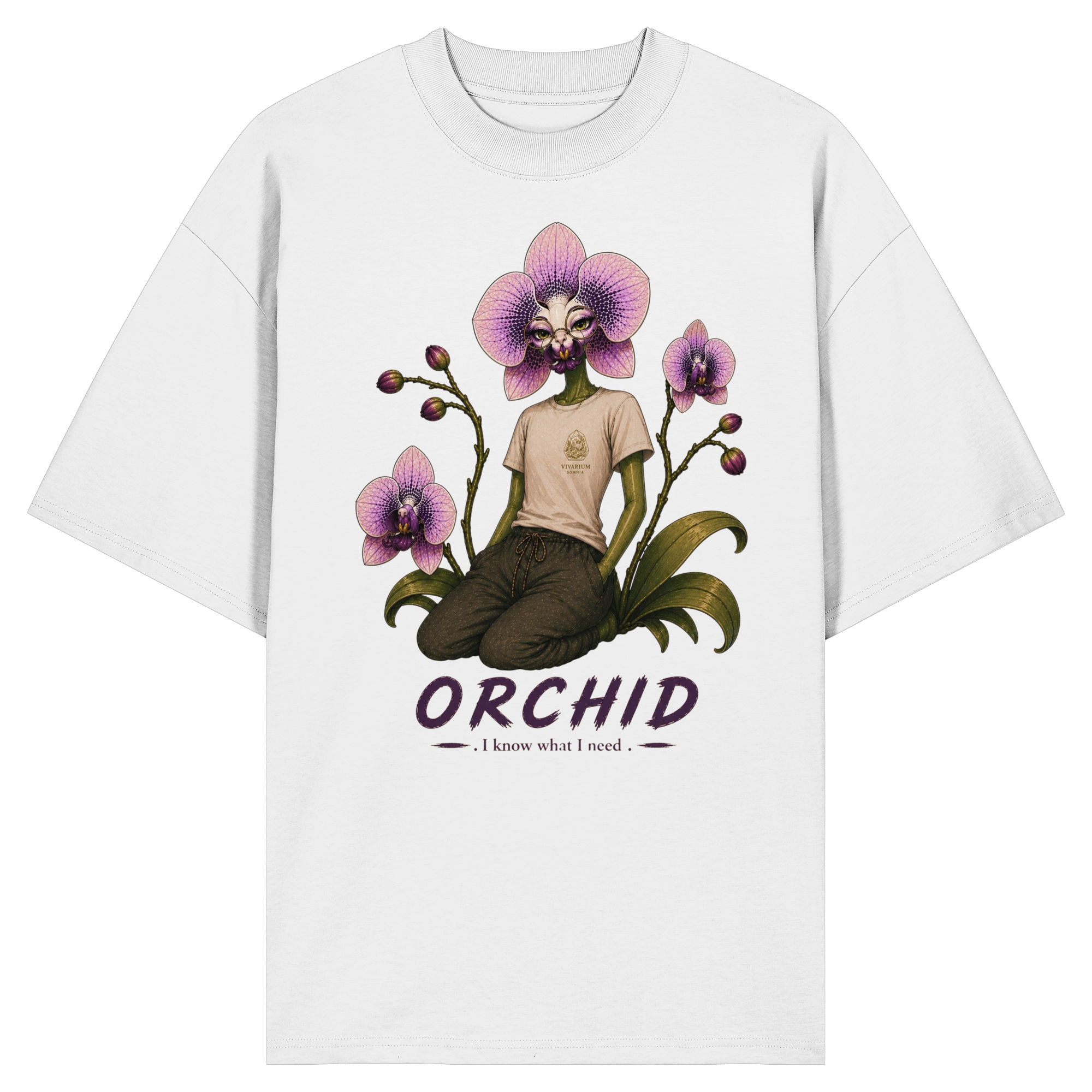 Vivarium Somnia - Orchid Shirt - Organic Oversize Shirt