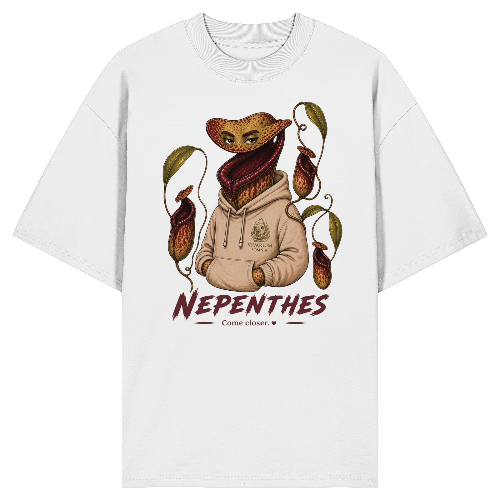 Vivarium Somnia - Nepenthes Shirts - Organic Oversize Shirt