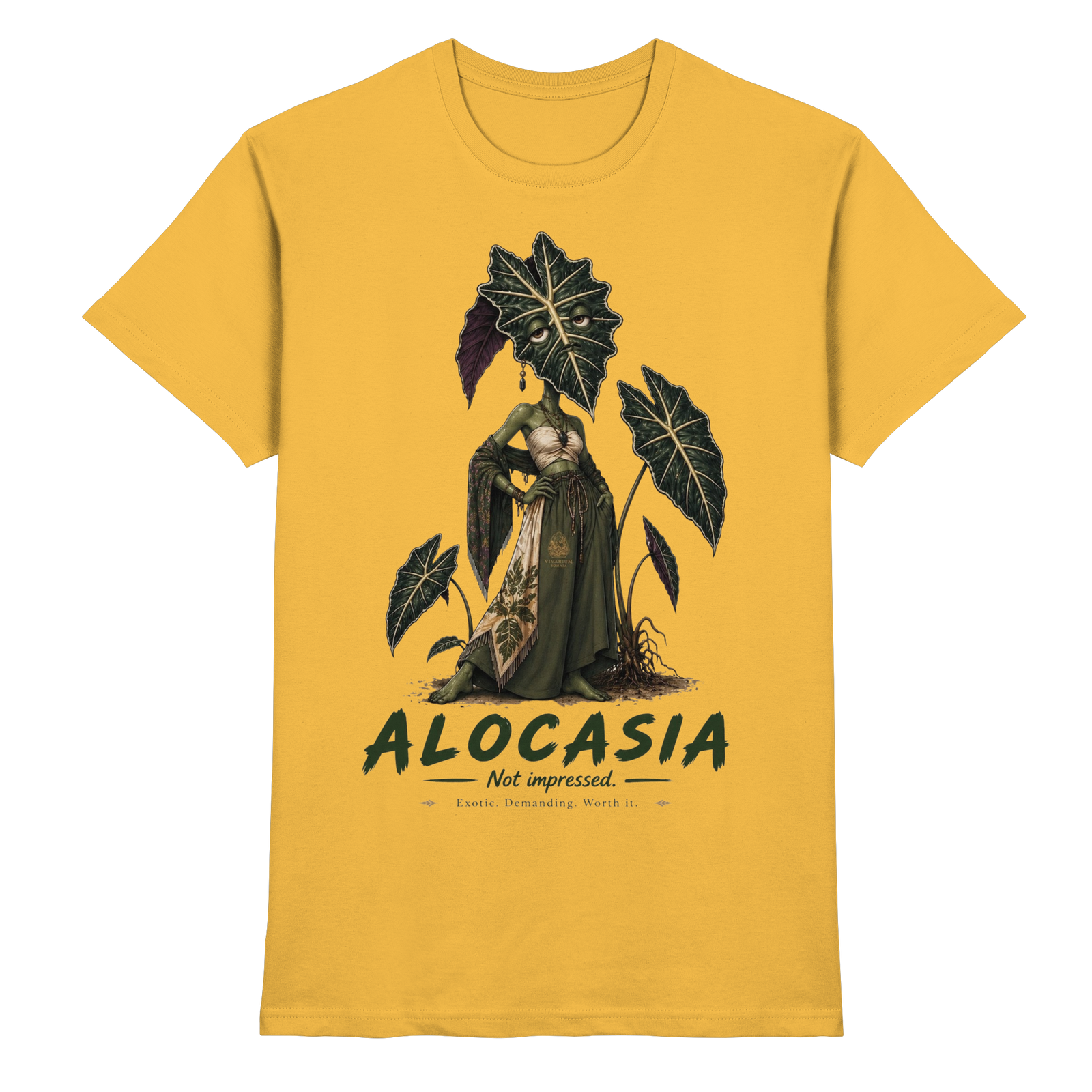 Vivarium Somnia - Alocasia Shirt - Premium Shirt