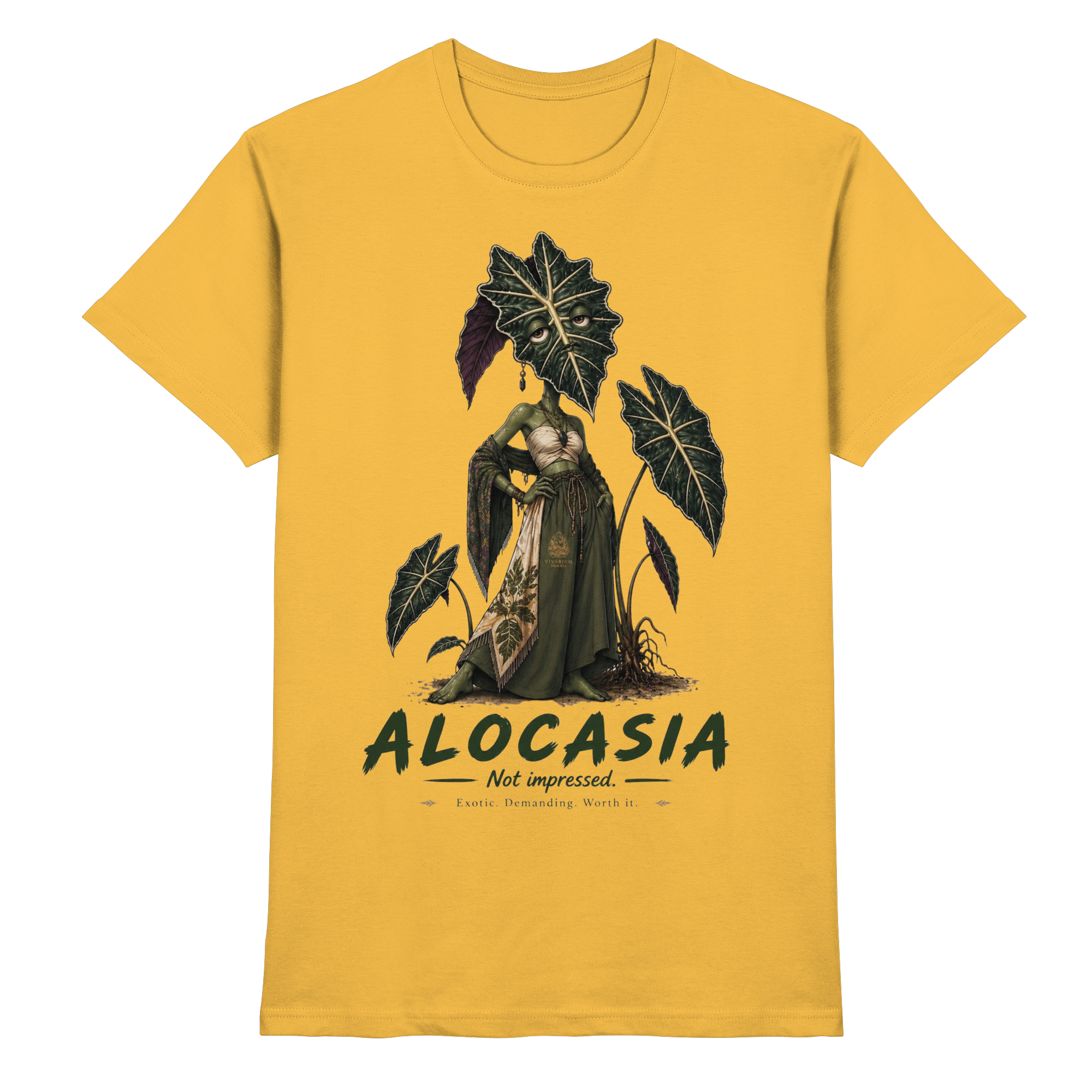 Vivarium Somnia - Alocasia Shirt - Premium Shirt