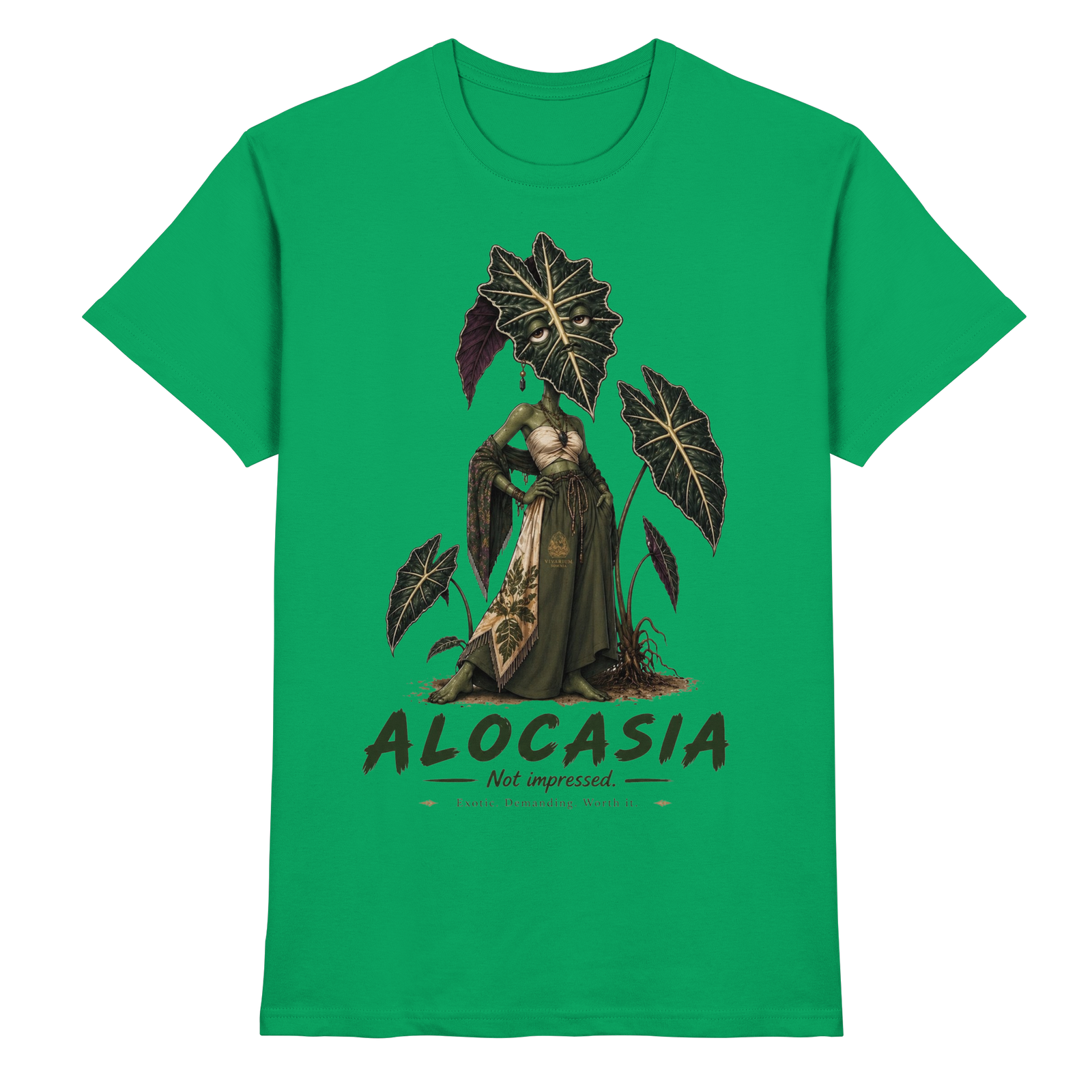 Vivarium Somnia - Alocasia Shirt - Premium Shirt