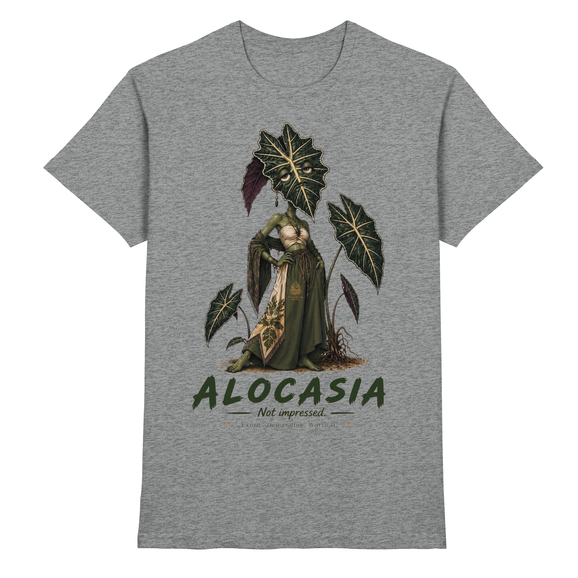 Vivarium Somnia - Alocasia Shirt - Premium Shirt