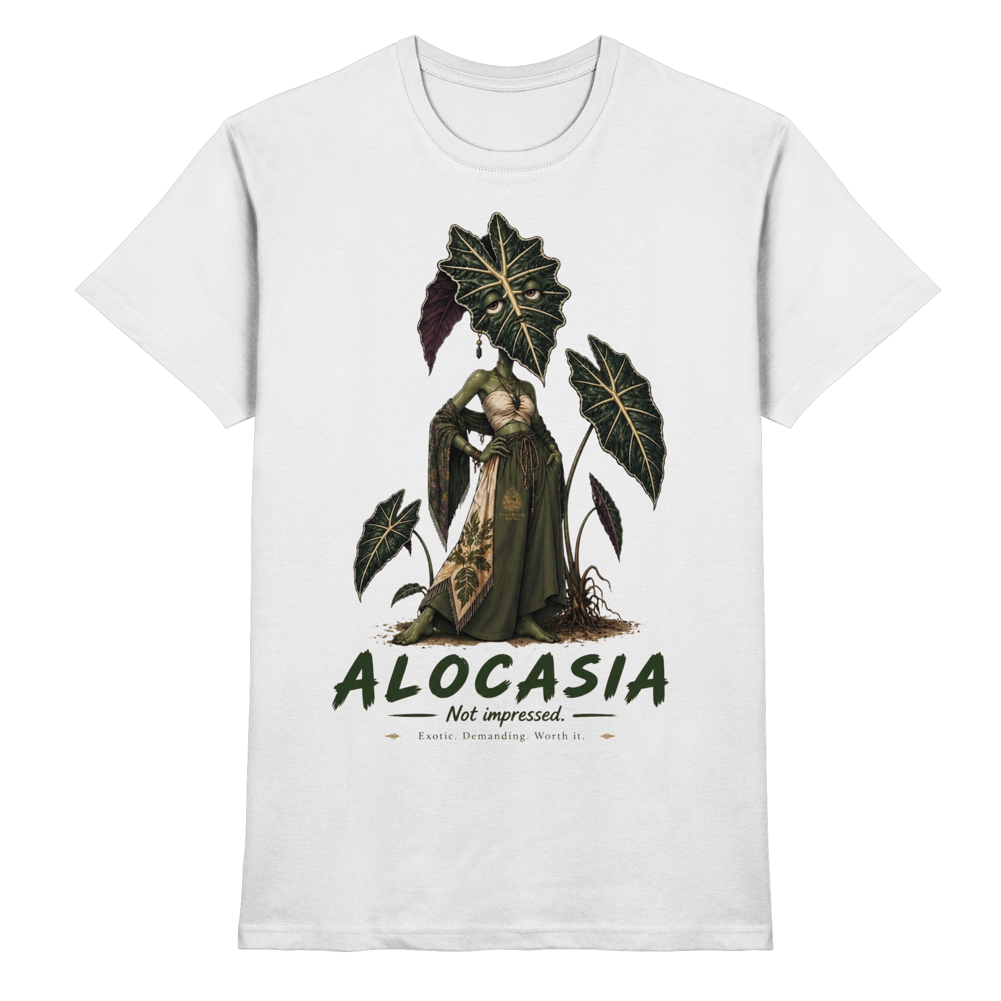 Vivarium Somnia - Alocasia Shirt - Premium Shirt