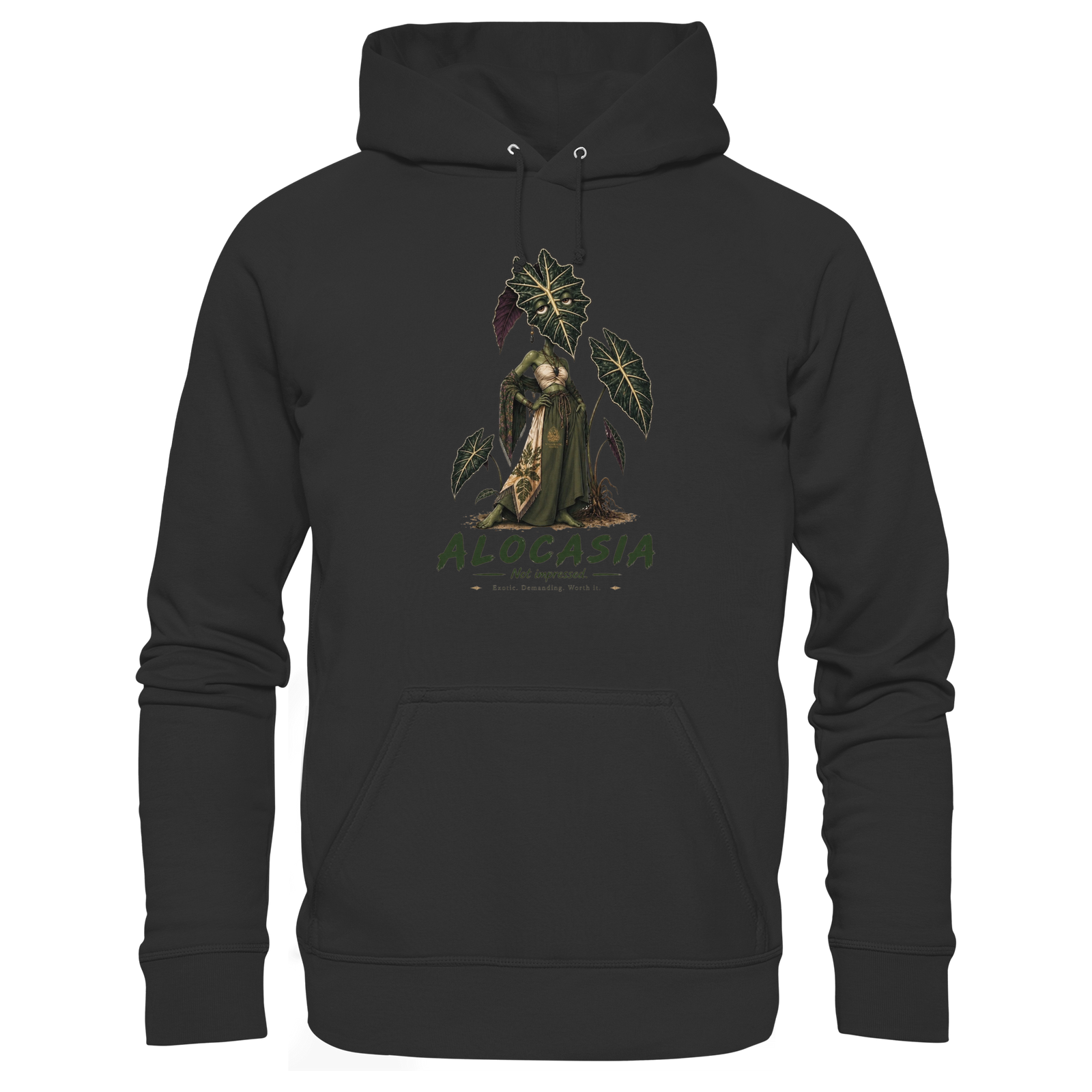 Vivarium Somnia - Alocasia Shirt - Premium Unisex Hoodie