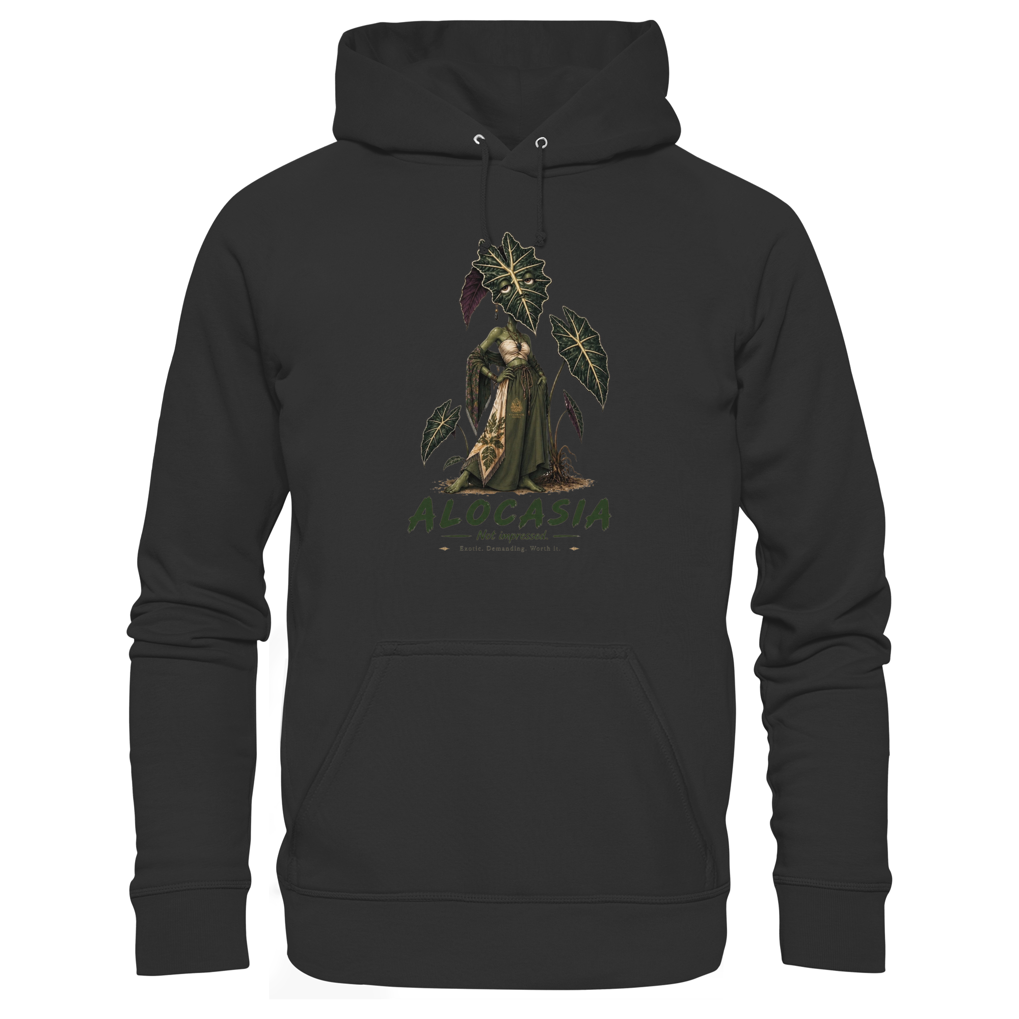 Vivarium Somnia - Alocasia Shirt - Premium Unisex Hoodie