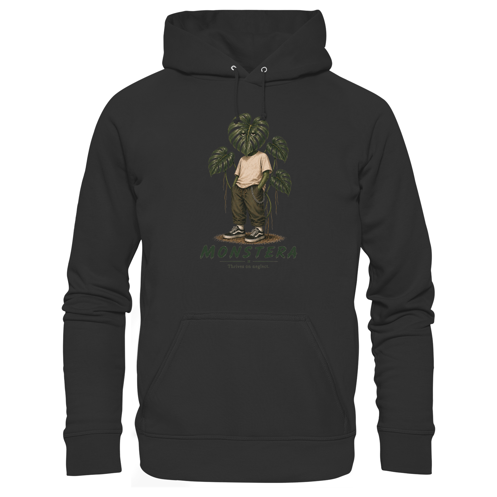 Vivarium Somnia - Monstera Shirt - Premium Unisex Hoodie