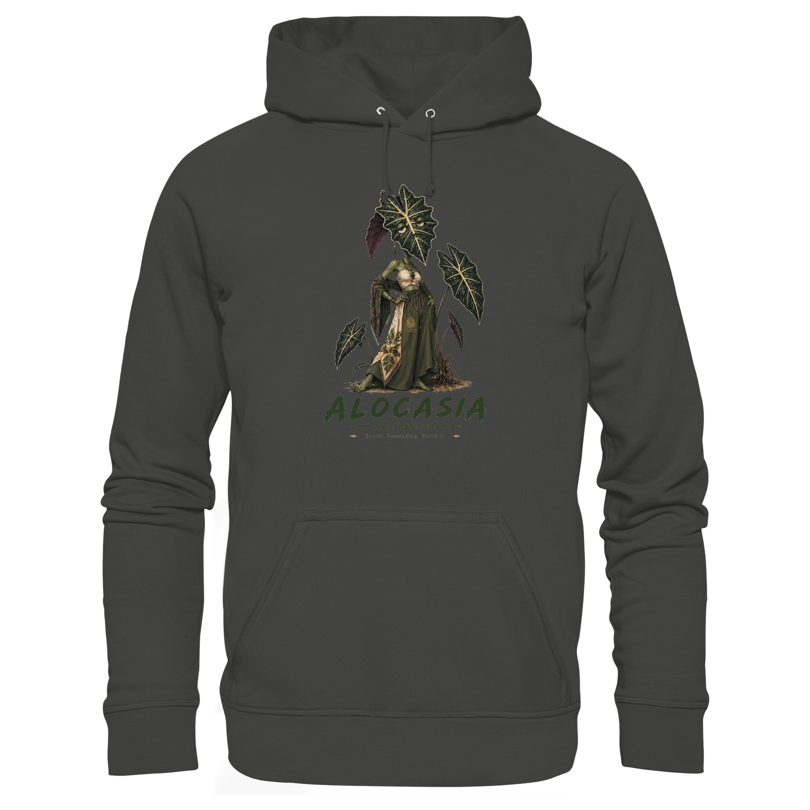 Vivarium Somnia - Alocasia Shirt - Premium Unisex Hoodie